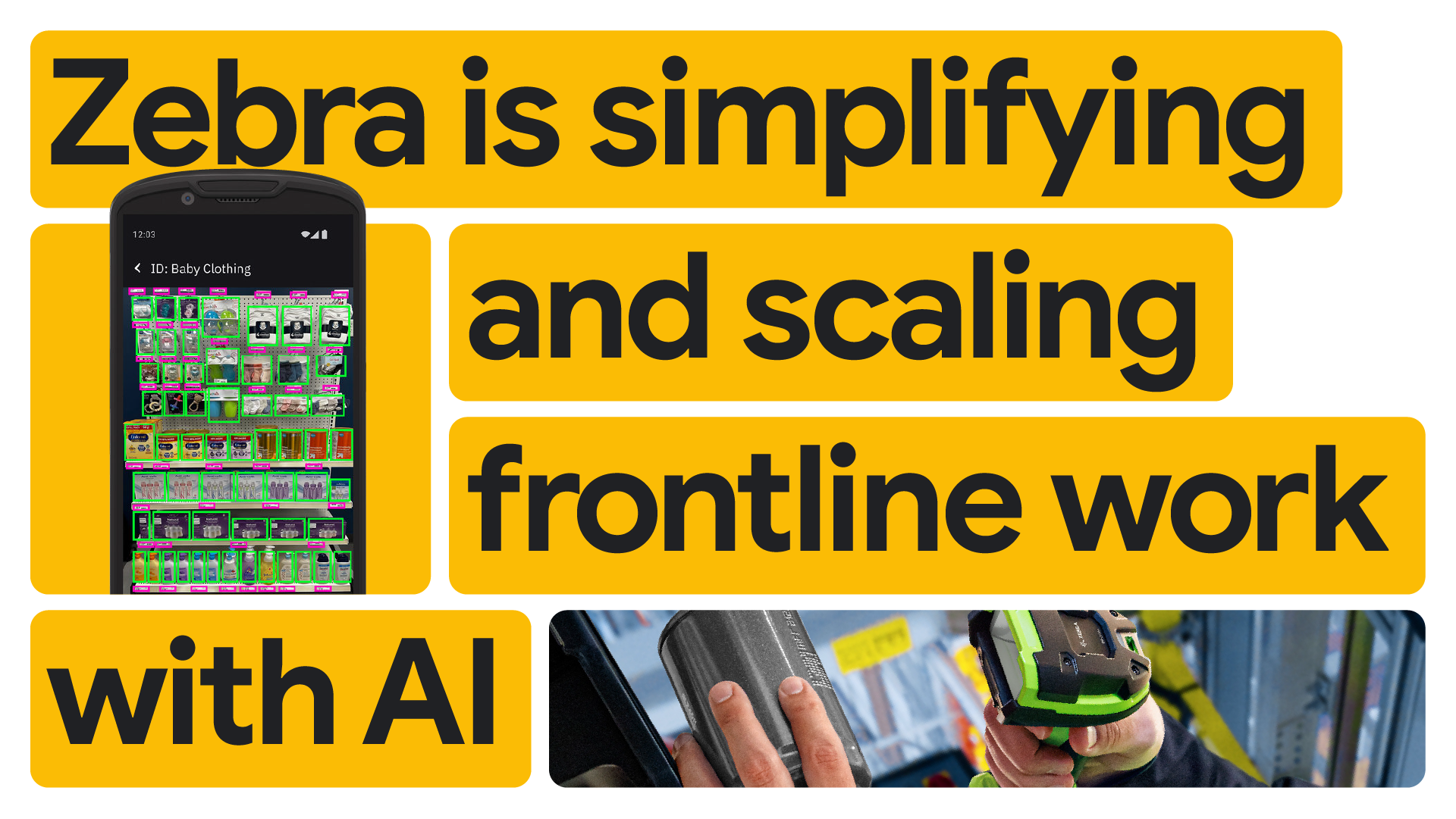 Zebra Technologies defines the future of frontline productivity with employees + agents