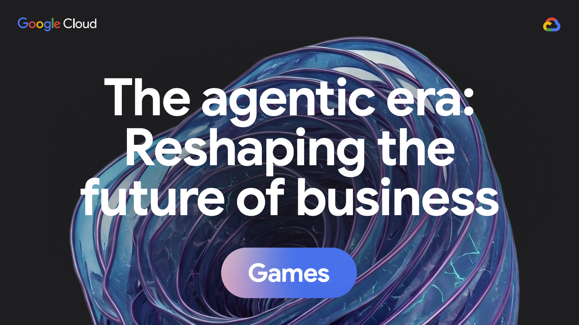 The agentic era in games