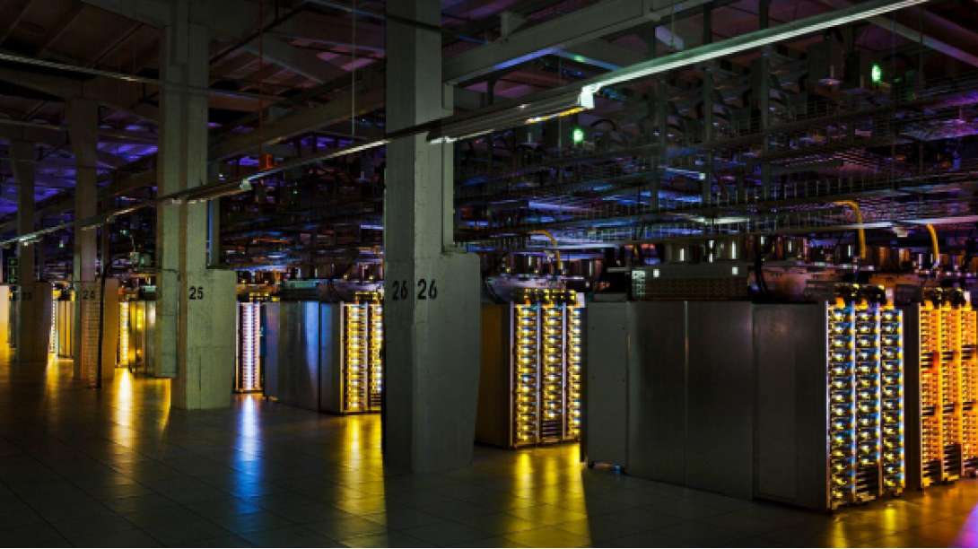 Generic stock photo of server room